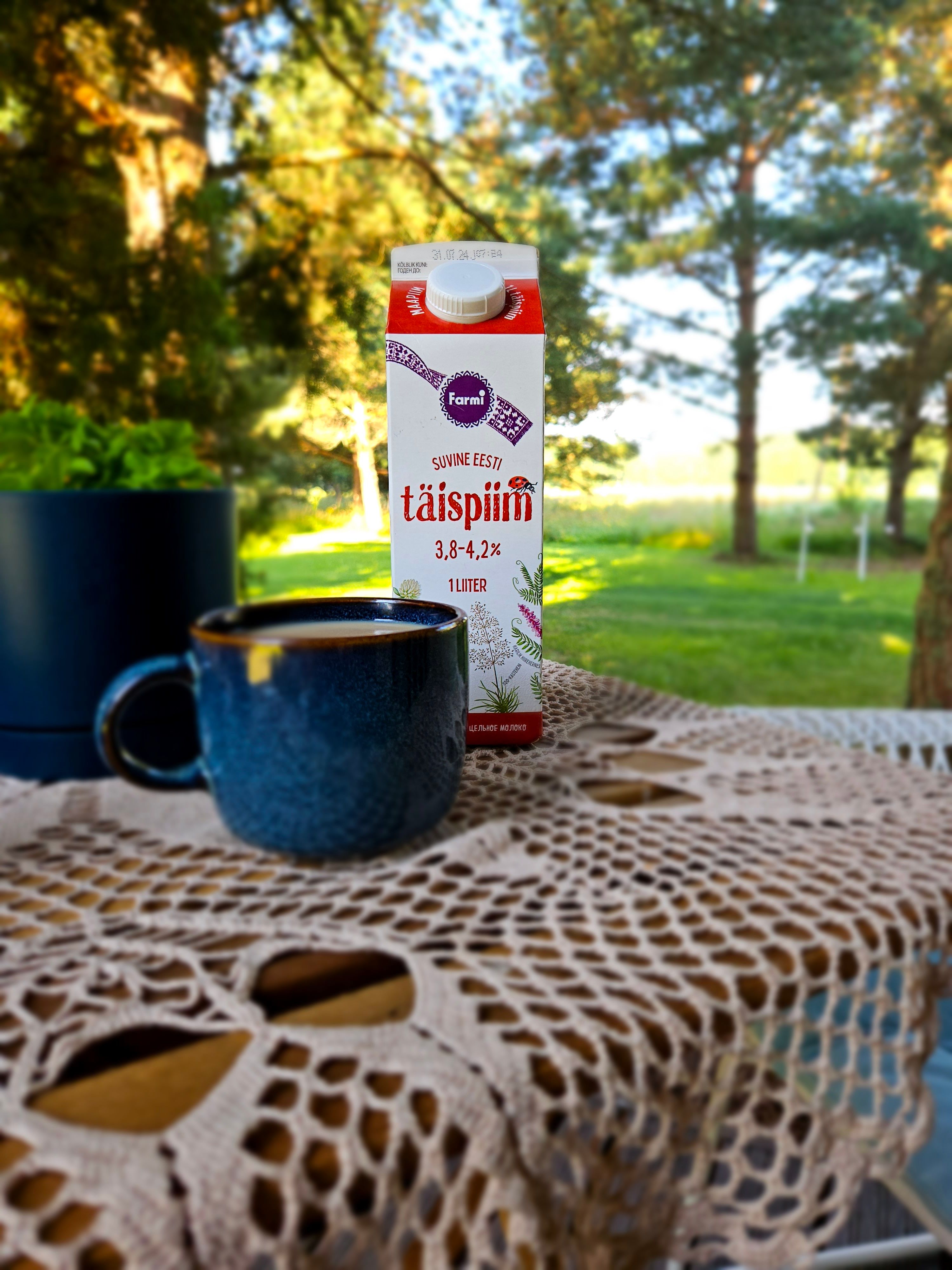 Hiiumaa suvi ei möödu varahommikuse kohvi ja Farmi piimata ☀️