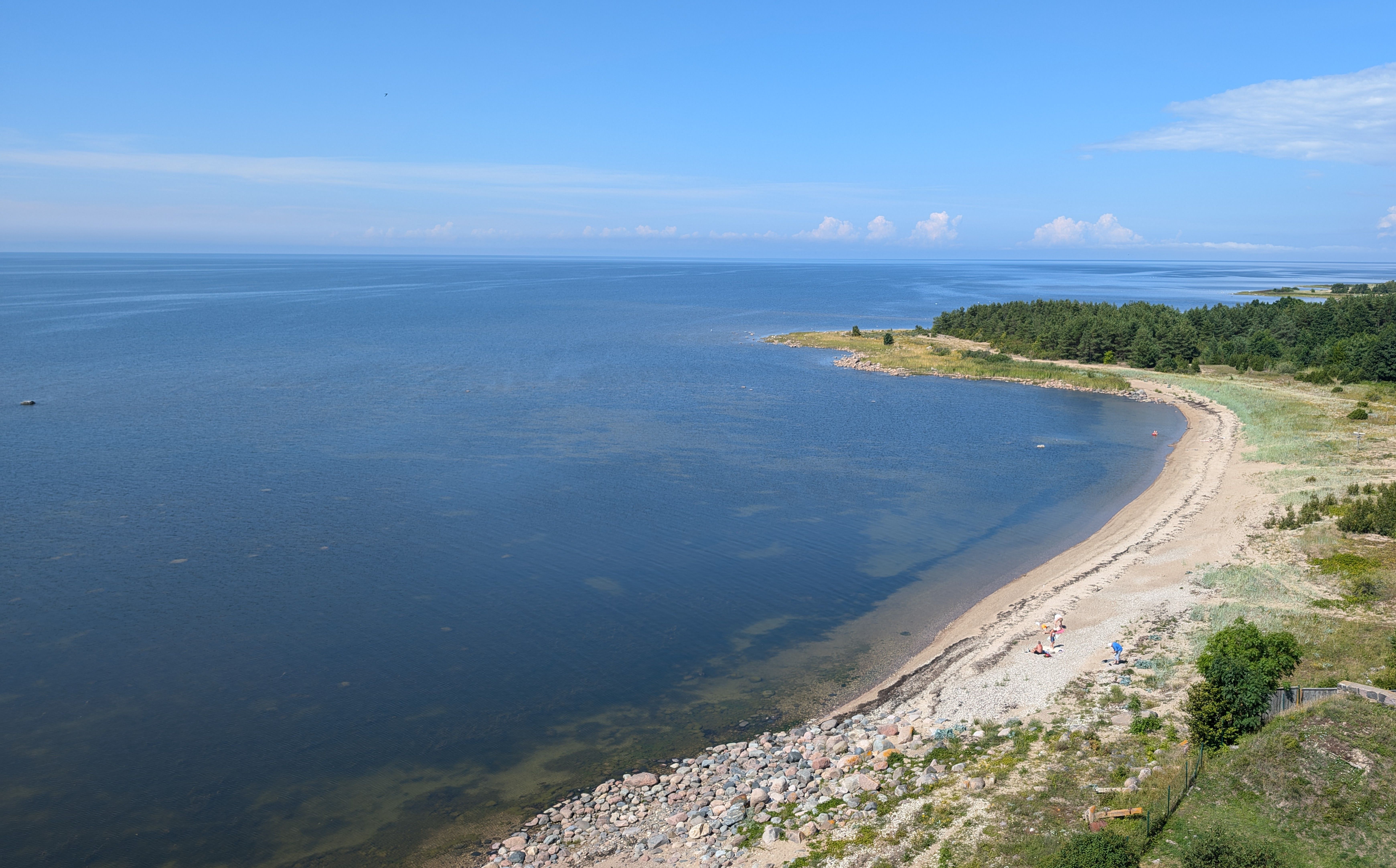 Kihnu vaade tuletornist