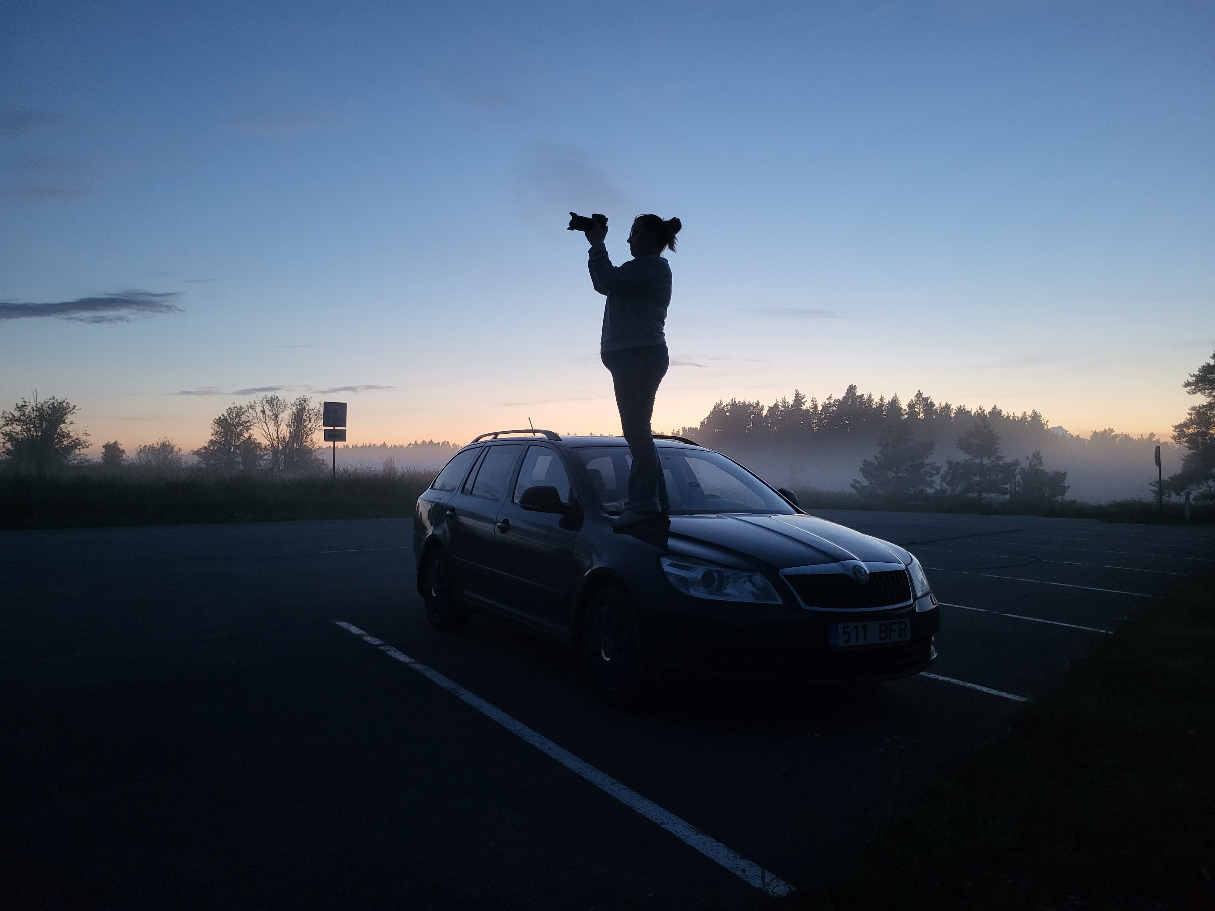Püudmas Hiiumaa kaunist loodust