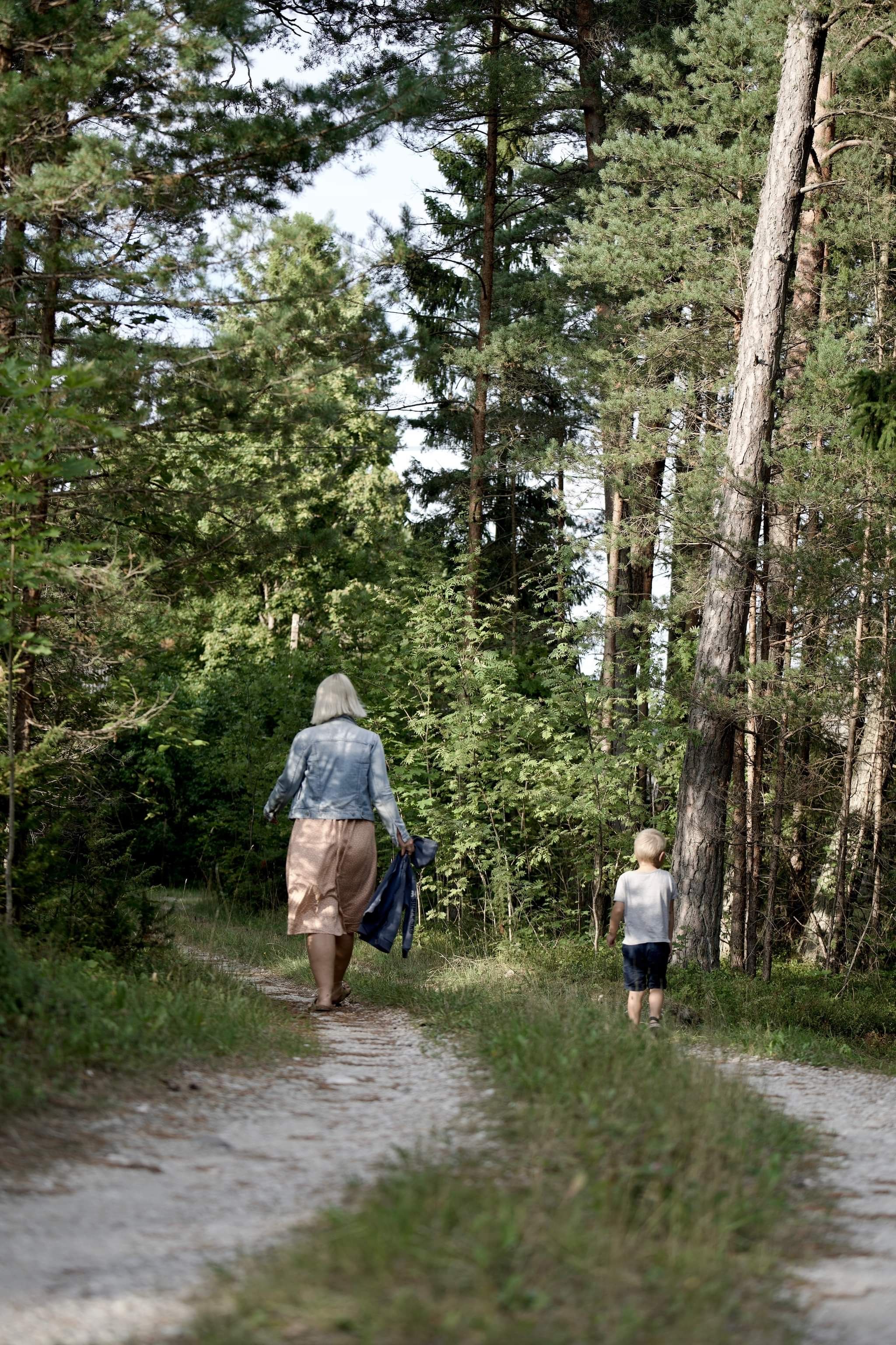 Läänemaal on palju mereäärseid metsatukki, kus lapsele seene ja marjakunsti õpetada. 