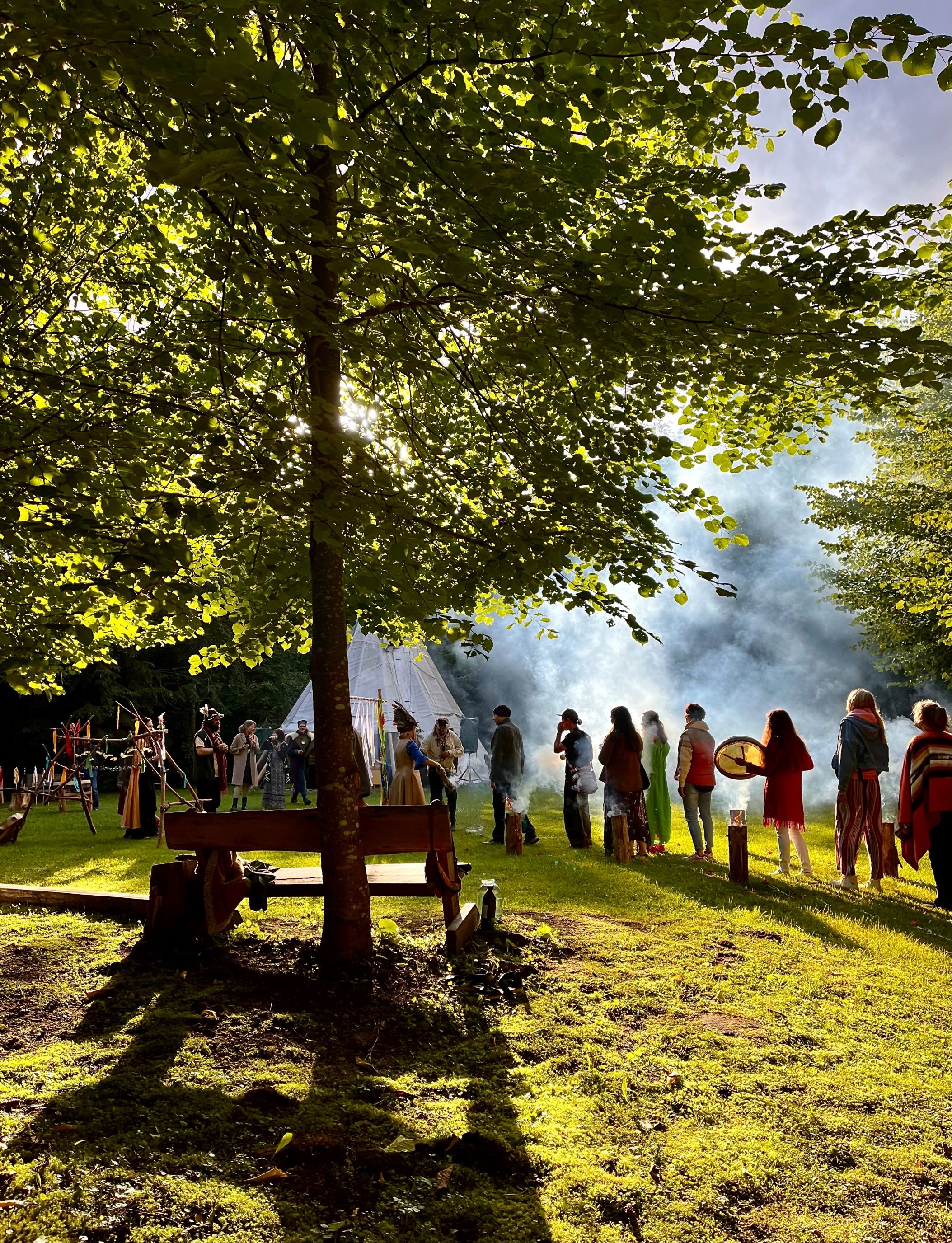 Ühendus püha ruumiga. Šamaanifestival