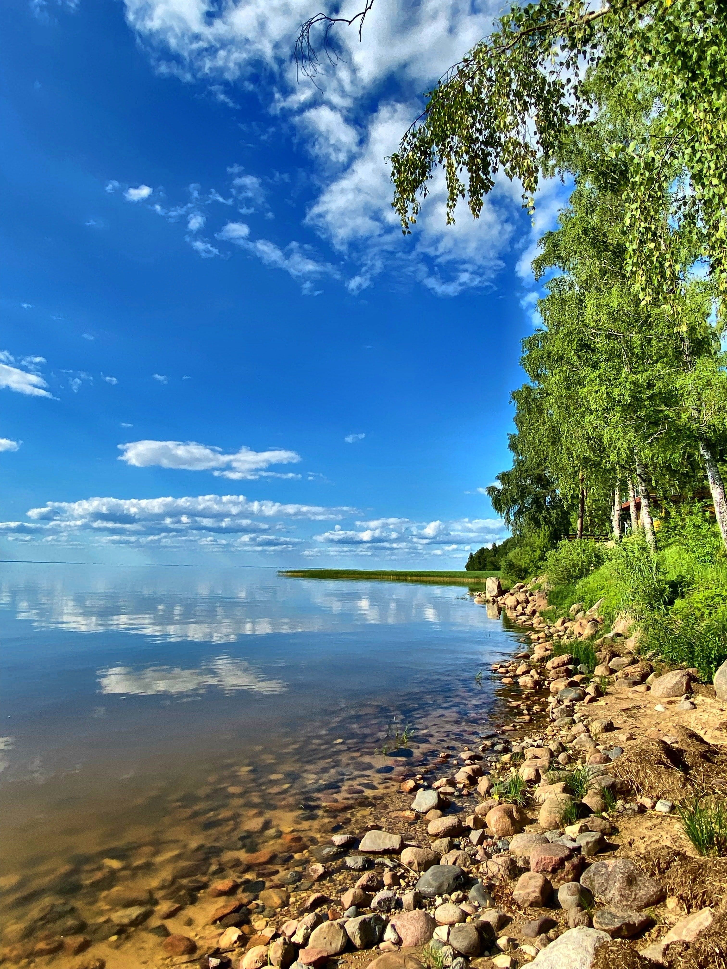 Kuum suvepäev Võrtsjärve ääres