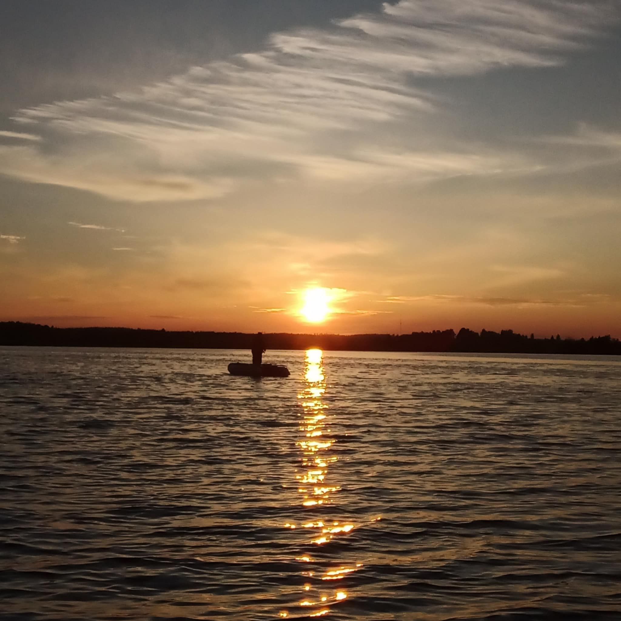Õhtu Kaiu järvel